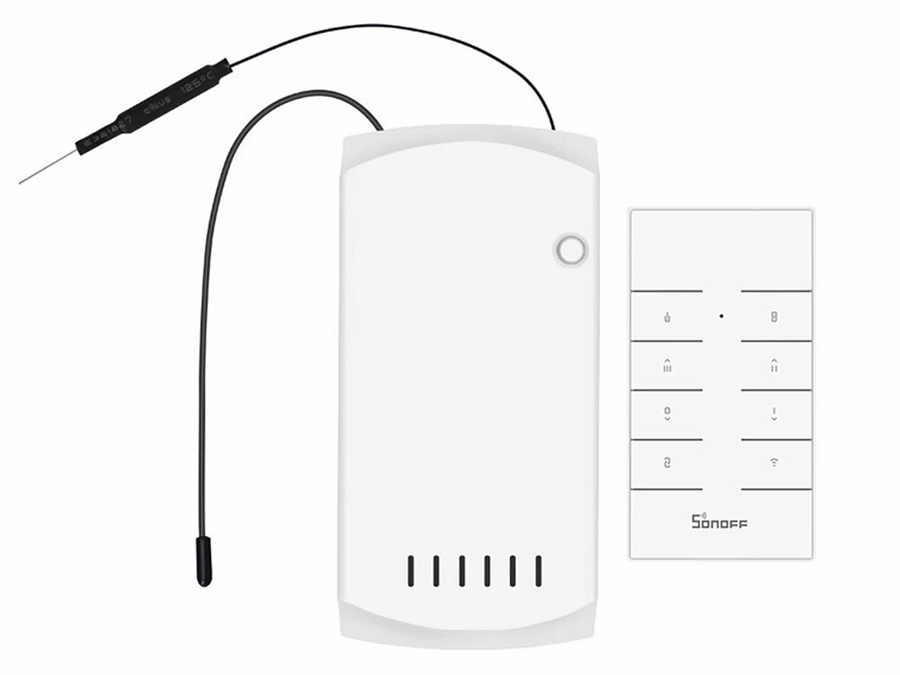 iFan04 - Wi-Fi ventilator og lysstyring, inkl. RF fjernbetj.