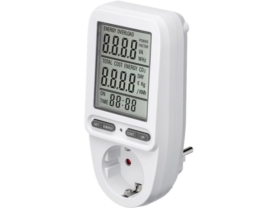 Digital energimåler PRO - 230V 16A, CEE7/3