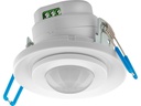 PIR bevægelsessensor - 230Vac / 800W, 360° loft, Hvid