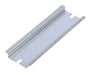 DIN-skinne - H35mm x B150mm, Forzinket stål