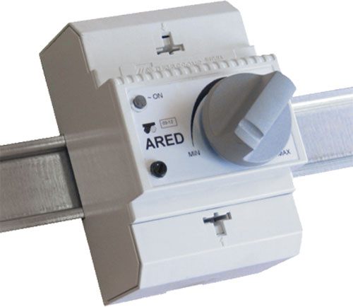 AC Motor hastighedsstyring - 230Vac / 3A, 1-fase, DIN
