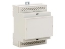 DIN-skinne Modulboks - 4 moduler