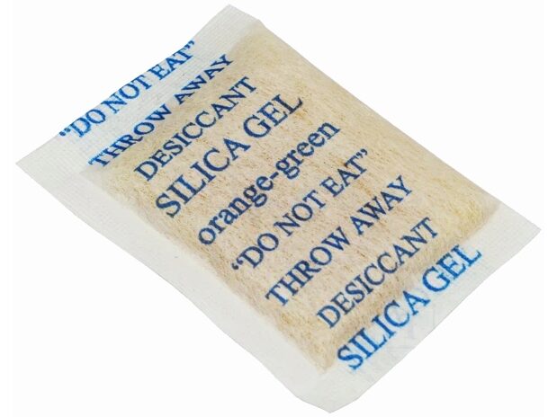 SILICA GEL Fugtfjernerposer - 40x75mm, 10g (100 stk.)