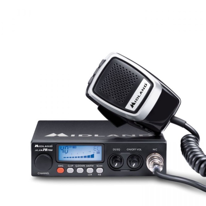 ALAN 78 PRO - Prof. walkie talkie m. mikrofon