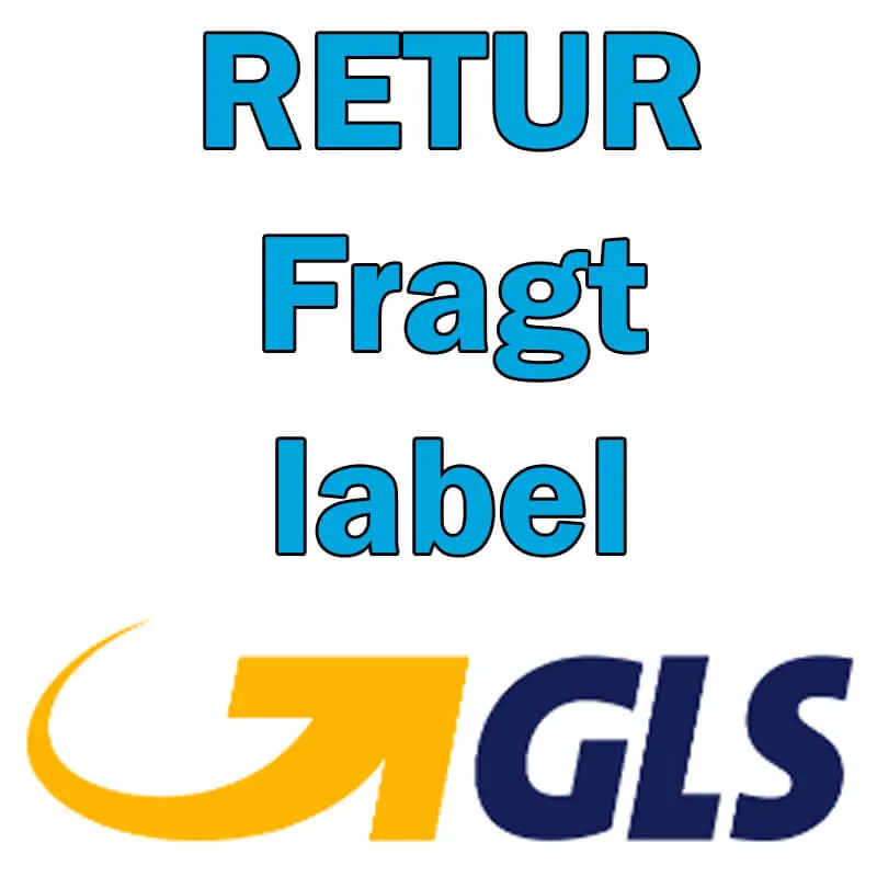 Retur fragt label