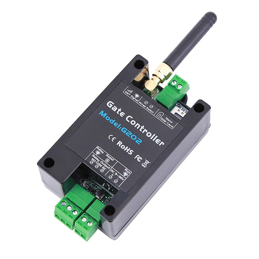 GSM styringsmodul - 1 relækontakt, til SIM-kort (2G/4G)