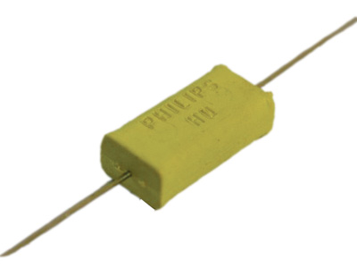 MKC polycarbonat kondensator - 150nF (0,15uF) 400V, aksial