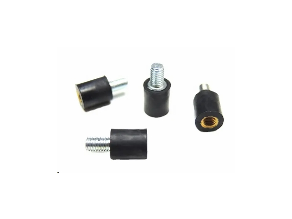 Afstandsstykke m. vibrationsdæmp - M3, han/hun, 7mm (4 stk.)
