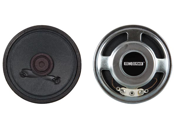 Minihøjttaler - 1W / 8ohm, Ø77mm