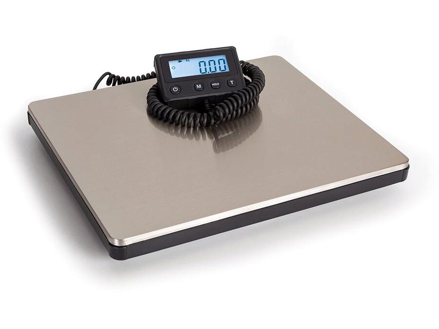 Pakkevægt m. ekstern display - Maks. 120kg (50g opløsning)