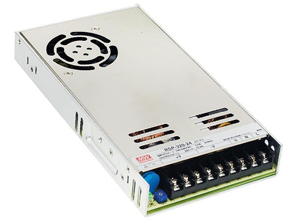 Strømforsyning til indbygning - 12VDC / 26,7A / 320,4W