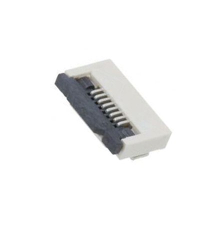 FFC (PFC) Flexkabel konnektor - 8pol, ZIF, SMD (0,5mm)