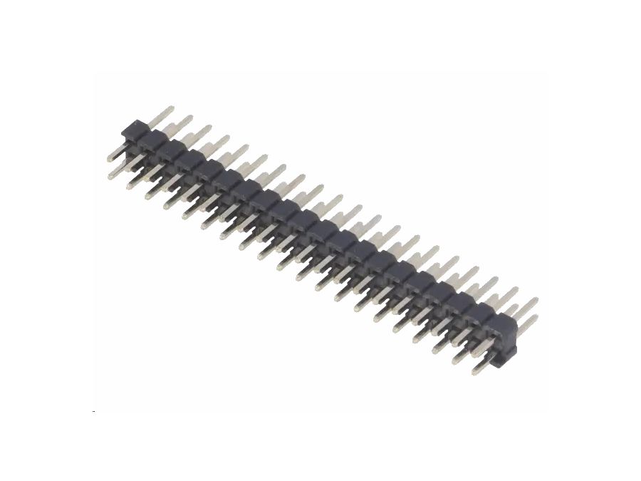 Dobbelt-række Pin header - Han/han, 2mm, 2x20 pin