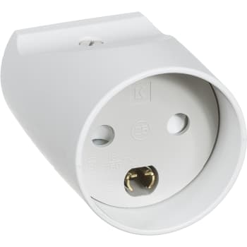 FORLÆNGERLED RUND M/J 025 HVID