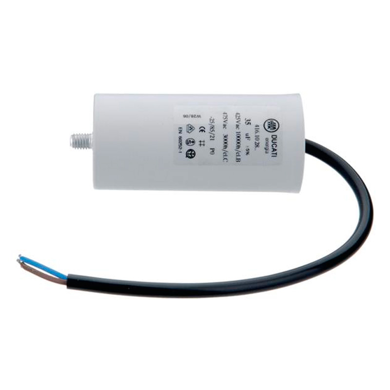 Motorkondensator 10 µF 475 V AC