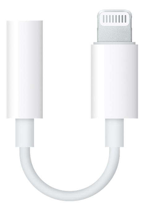 iPhone Audioadapter, Lightning han til 3,5mm Mini-JACK hun