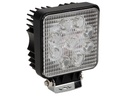 LED projektør - 9-30V 27W, neutral Hvid, Sort (IP67)