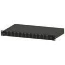 Fiberbox for 12 X SC DupleX 1HE sort