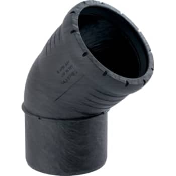 Silent-Pro bøjning 45° 90MM