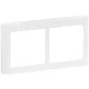 LK Fuga ramme SOFT 63 2x1m vandret - hvid