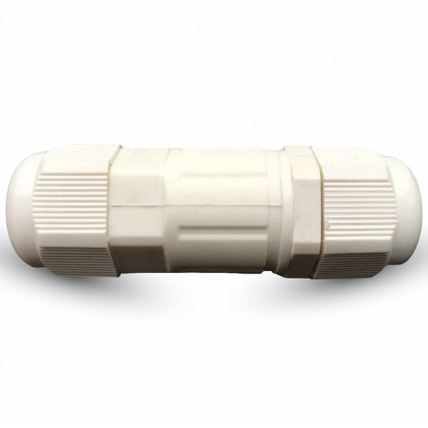 Vandtæt kabelsamler IP68 - hvid