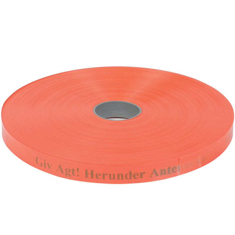 Markeringsbånd orange Antenne  25x0,3mm 250m