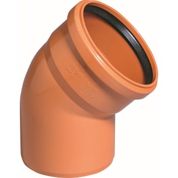 Ostendorf 110 mm 88 gr. PVC-kloakbøjning