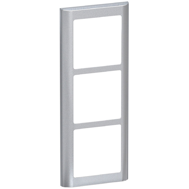 LK Fuga ramme SOFT 63 3x1m - stålmetallic