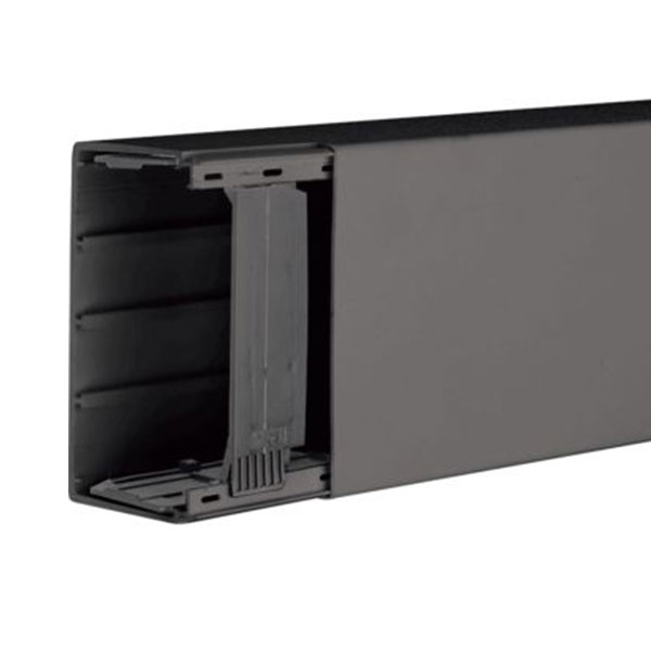 Tehalit kabelkanal komplet LF60110 2 meter - sort