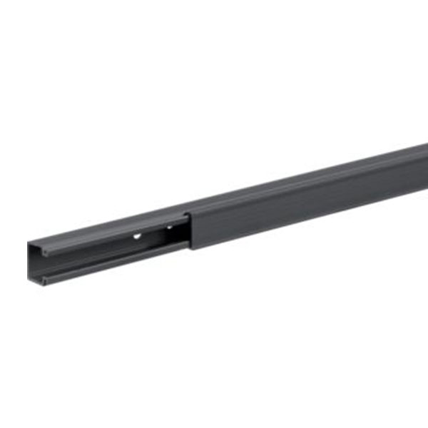 Tehalit kabelkanal komplet LF15015 2 meter - sort