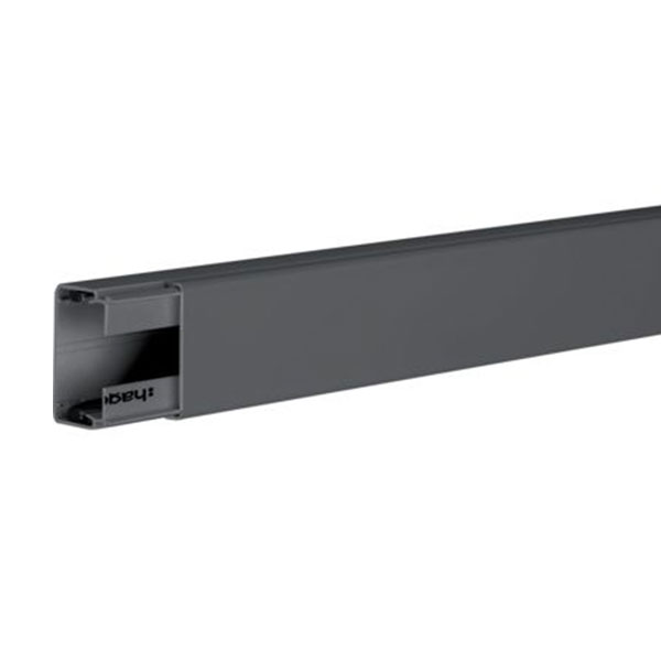 Tehalit kabelkanal komplet LF30045 2 meter - sort
