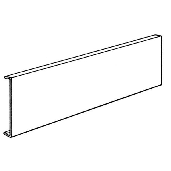 Tehalit kanallåg FB60150/2 2 meter - perlehvid