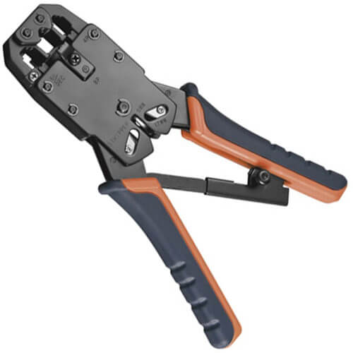 Crimptang universal RJ10/RJ11/RJ12/RJ45 modularstik