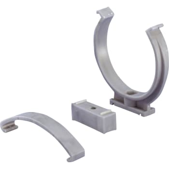 32 mm Hvid klemring rørbærer PP