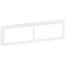 LK Fuga ramme SOFT 63 2x2m vandret - hvid