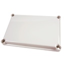 Fibox Grå Låg - 280x190x30 - 4 skruehuller