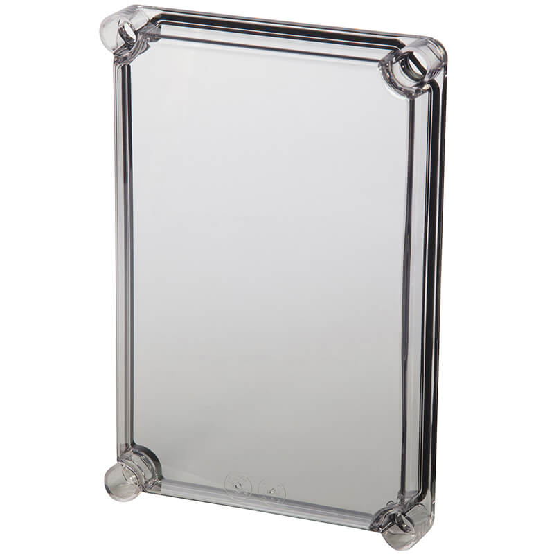 Fibox Klar Låg - 380x190x30 - 4 skruehuller