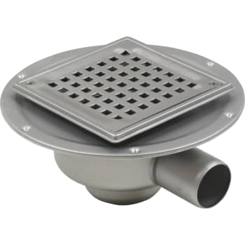 BLÜCHER 50 mm afløbsskål til smøremembran, uden studs, vandret