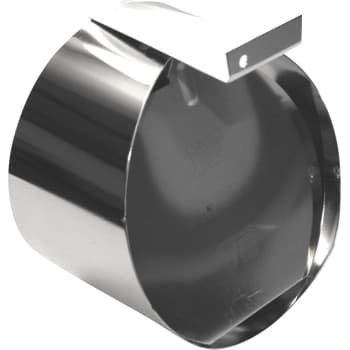 HF 110 mm rustfri rottespærre til PVC-rør, tilløb