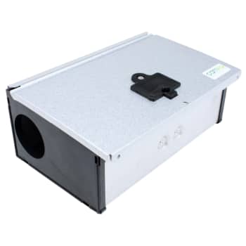 Camro SC topåbnet Safebox med rotte- og museklapfælde, komplet