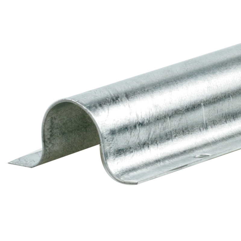 Dækskinne 35mm galvaniseret stål - 1 meter