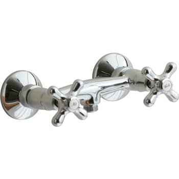 Lavabo Retro 2-grebs brusearmatur krom