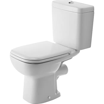 D-code toilet med P-lås, eksklusiv cisterne & sæde