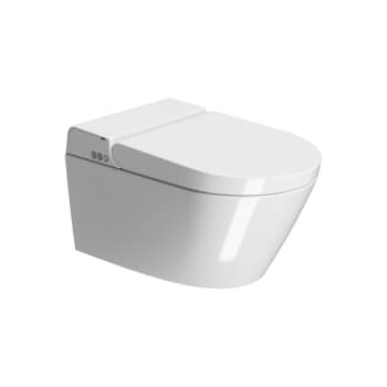 GSI WClean vægmonteret hvid douchetoilet 38x59cm