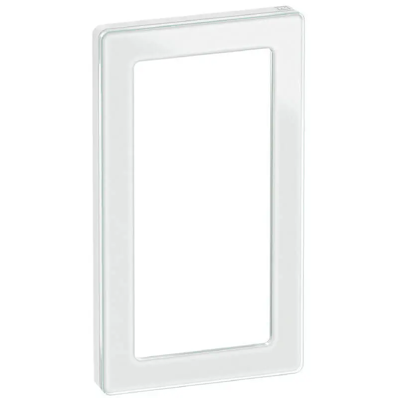 LK Fuga ramme PURE 66 glas 2m - hvid