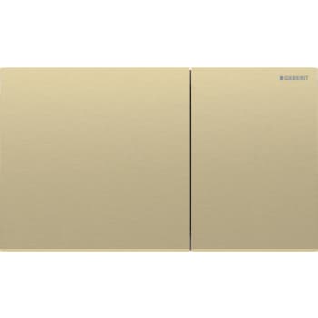 Geberit Sigma 70 Messingfarver / Børstet, easy-to-clean-belag