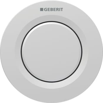 GEBERIT Type 01 fjernbetjening 1 skyl pneu/mur plast Easy-to-cle