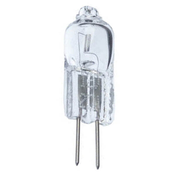 Halogenpære 10W. G4 12V. KLAR (E)