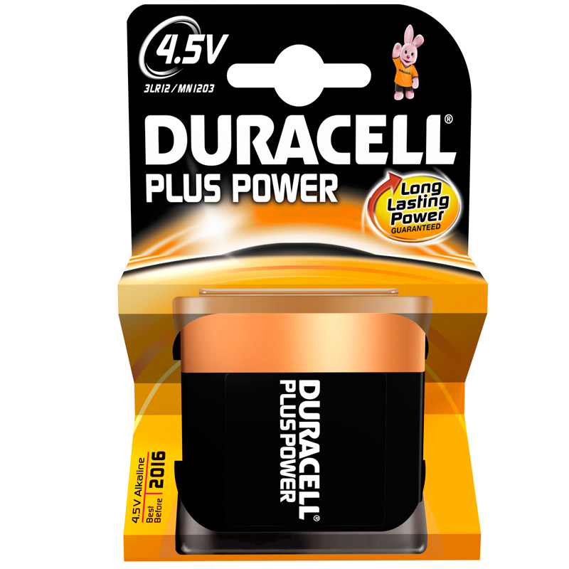 Duracell Batteri Plus 4.5V 3LR12