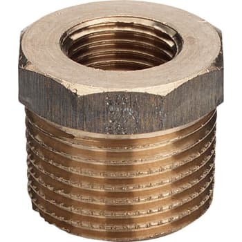1.1/2" x 3/4" nippelmuffe, rødgods Silicium Bronze